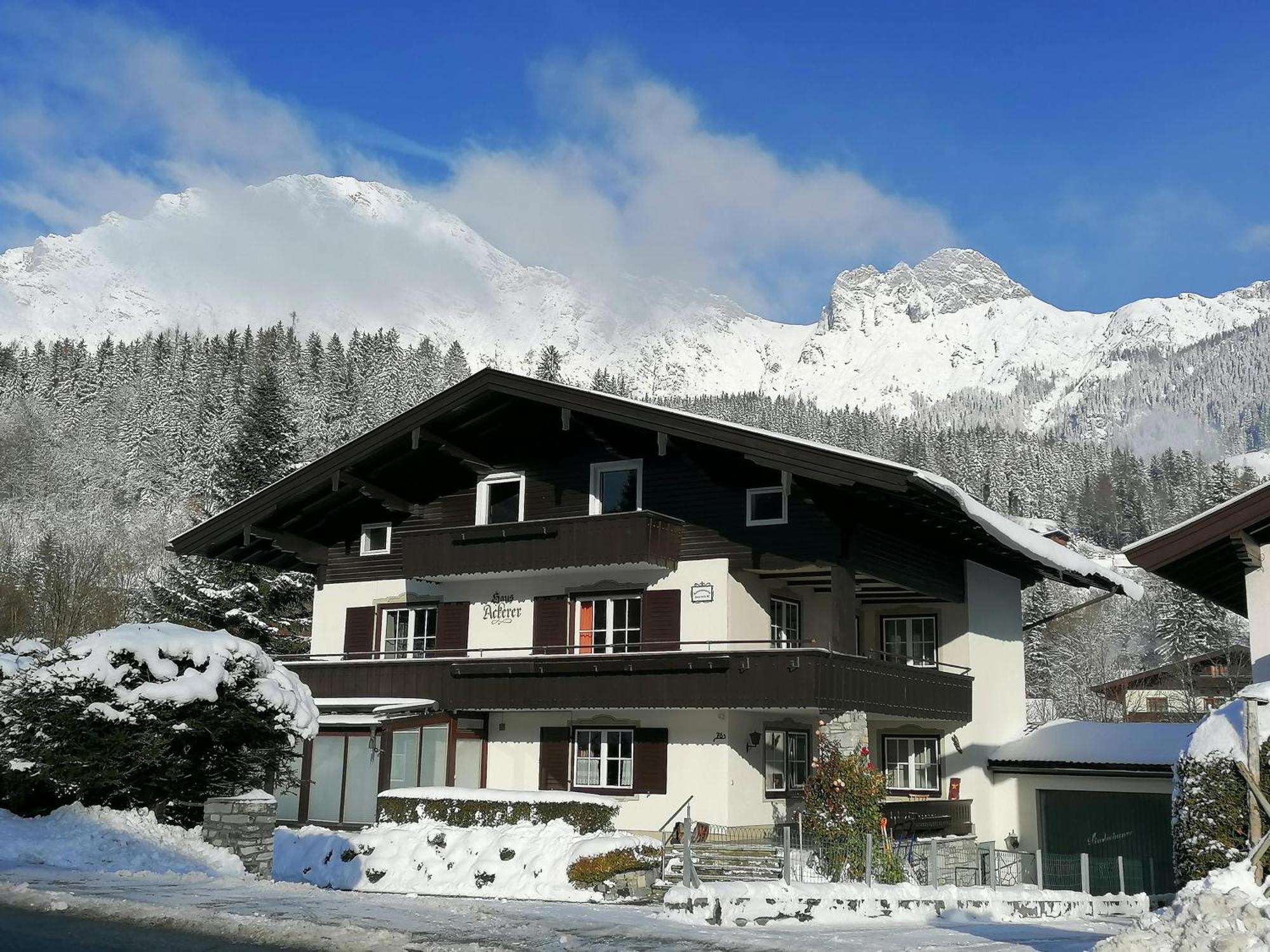 Apartament Haus Ackerer Leogang Zewnętrze zdjęcie